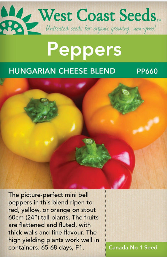 Pepper Hungarian Cheese Blend - West Coast Seeds