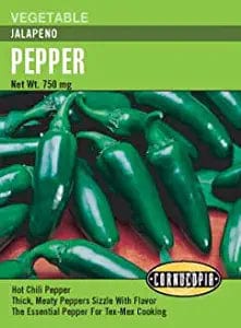 Pepper Jalapeno - Cornucopia Seeds