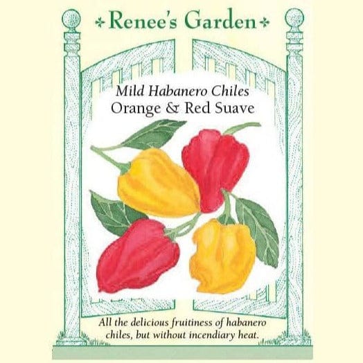 Pepper Orange & Red Suave - Renee's Garden Seeds