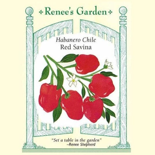 Pepper Red Savina - Renee's Garden Seeds