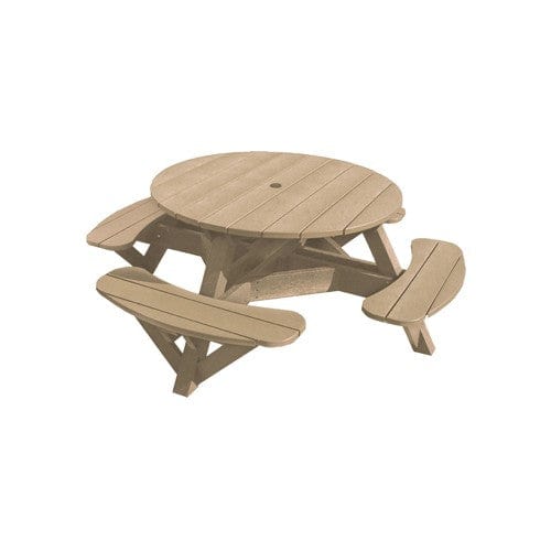 T50 PICNIC TABLE (colour frame) Beige 07 CR Plastics Outdoor Furniture