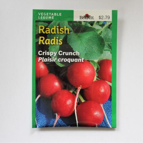 Radish Crispy Crunch - Burpee Seeds