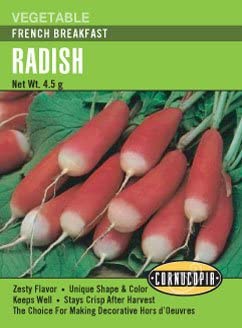 Radish French Breakfast - Cornucopia Seeds