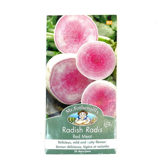 Radish Red Meat - Mr. Fothergill's Seeds