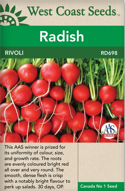 Radish Rivoli - West Coast Seeds