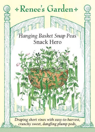 Snap Pea Snack Hero - Renee's Garden