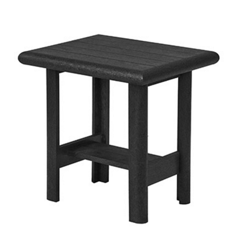 Stratford 19" End table - DST268 Black-14