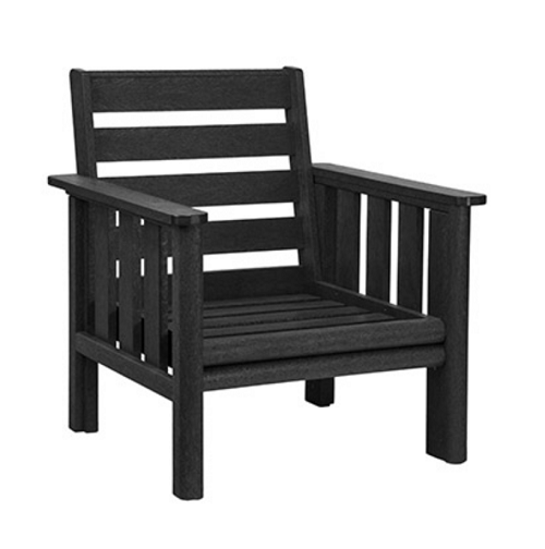 Stratford Armchair Frame - DSF261 Black-14