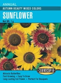 Sunflower Autumn Beauty Mix - Cornucopia Seeds