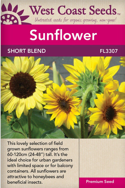 Sunflower Short Blend - West Coast Seeds