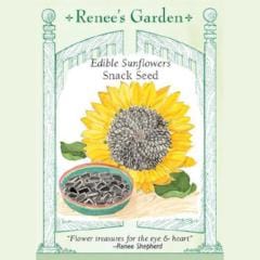 Sunflower Snack Seed - Renee's Garden