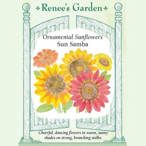 Sunflower Sun Samba - Renee's Garden Seeds