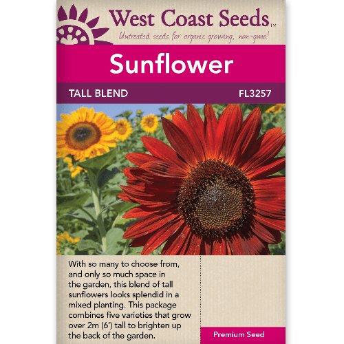 Sunflower Tall Blend - West Coast Seeds