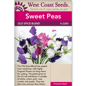 Sweet Peas Old Spice Blend - West Coast Seeds