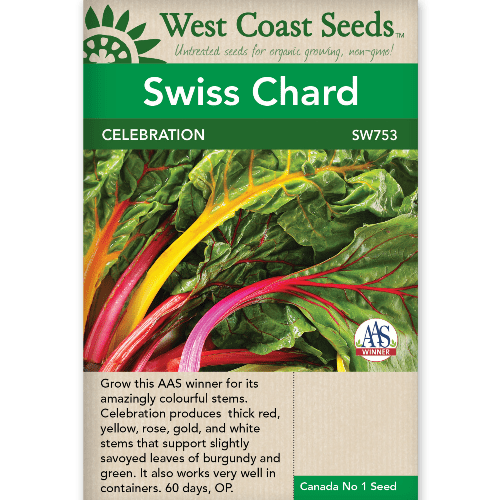 Swiss Chard Celebration - West Coast Seeds