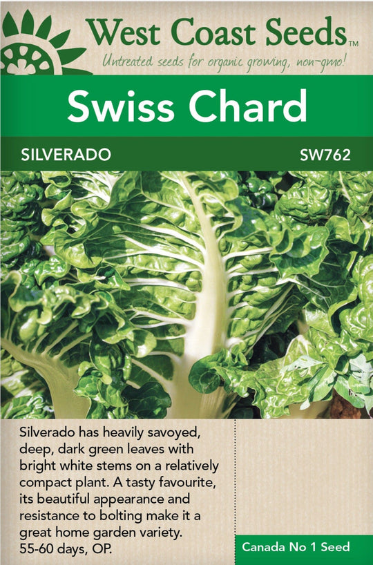 Swiss Chard Silverado - West Coast Seeds