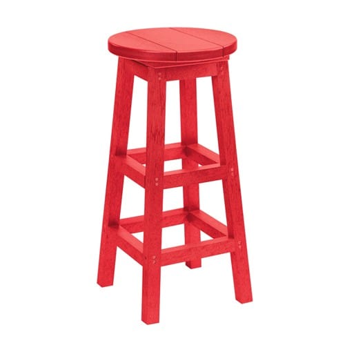 C23 SWIVEL BAR STOOL RED 01