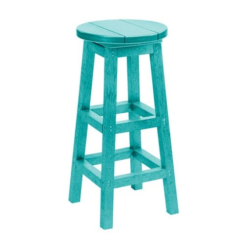 C23 SWIVEL BAR STOOL TURQUOISE 09