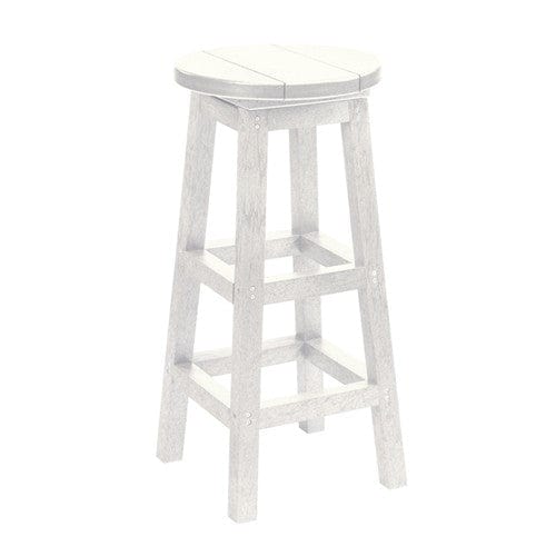 C23 SWIVEL BAR STOOL WHITE 02