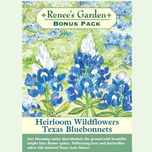 Texas Bluebonnets Bonus Pack - Renee's Garden Seeds