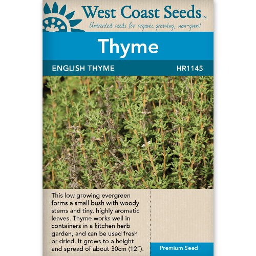 Thyme English - West Coast Seeds