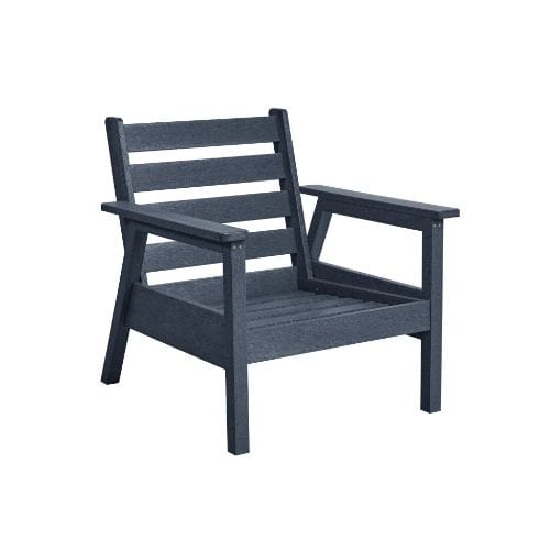 Tofino Arm Chair Frame - DSF281 Slate Grey-18