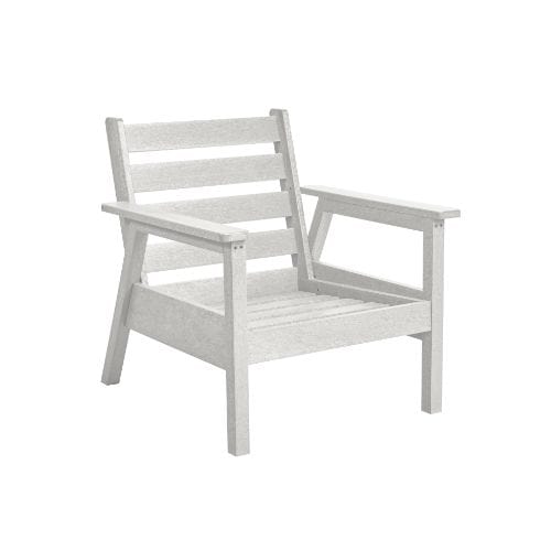 Tofino Arm Chair Frame - DSF281 White-02