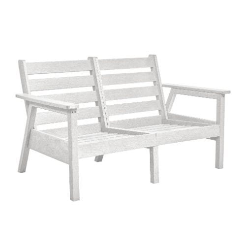 Tofino Loveseat Frame - DSF282 White-02