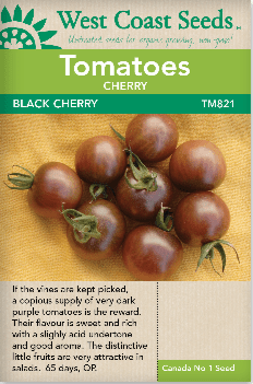 Tomato Black Cherry - West Coast Seeds