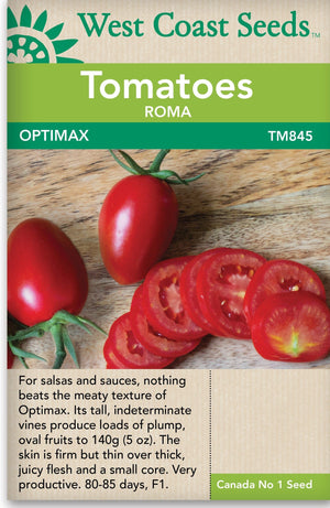 Tomato Optimax Roma  - West Coast Seeds