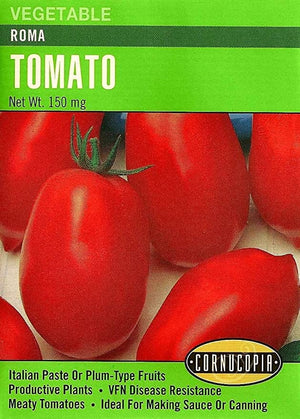 Tomato Roma - Cornucopia Seeds