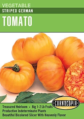 Tomato Striped German - Cornucopia Seeds