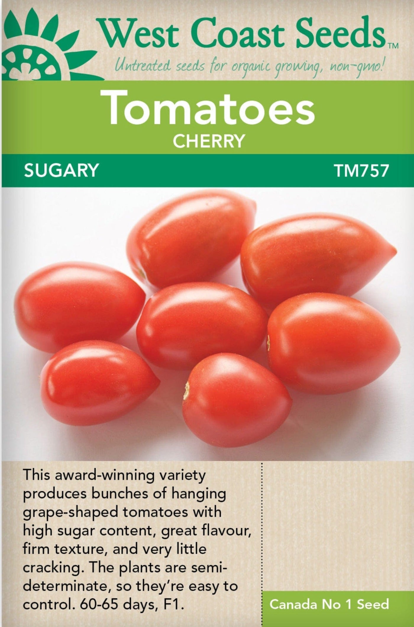 Tomato Sugary - West Coast Seeds