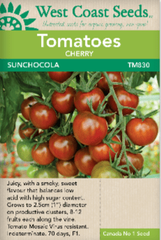 Tomato Sunchocola - West Coast Seeds