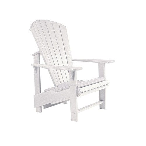 C03 UPRIGHT ADIRONDACK White CR PLASTICS