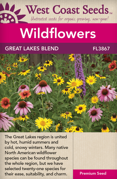 Wildflower Great Lakes Blend - West Coast Seeds