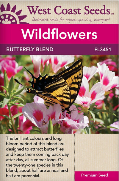 Wildflowers Butterfly Blend - West Coast Seeds