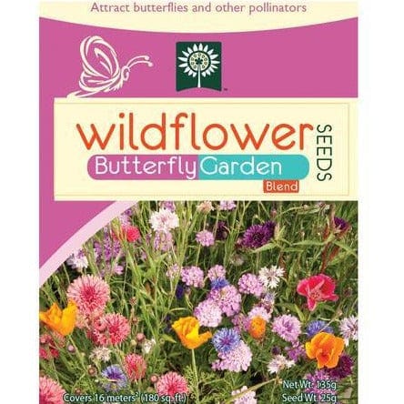 Wildflowers Butterfly Garden Blend Sprinkle Bag - West Coast Seeds