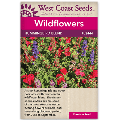 Wildflowers Hummingbird Blend - West Coast Seeds