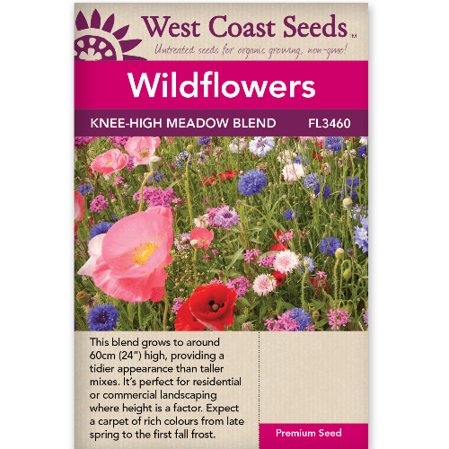 Wildflowers Knee-High Meadow Blend - West Coast Seeds