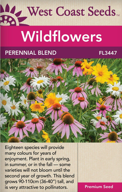 Wildflowers Perennial Blend - West Coast Seeds