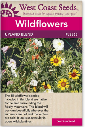 Wildflowers Upland Blend - West Coast Seeds Ltd