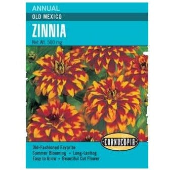 Zinnia Old Mexico - Cornucopia Seeds